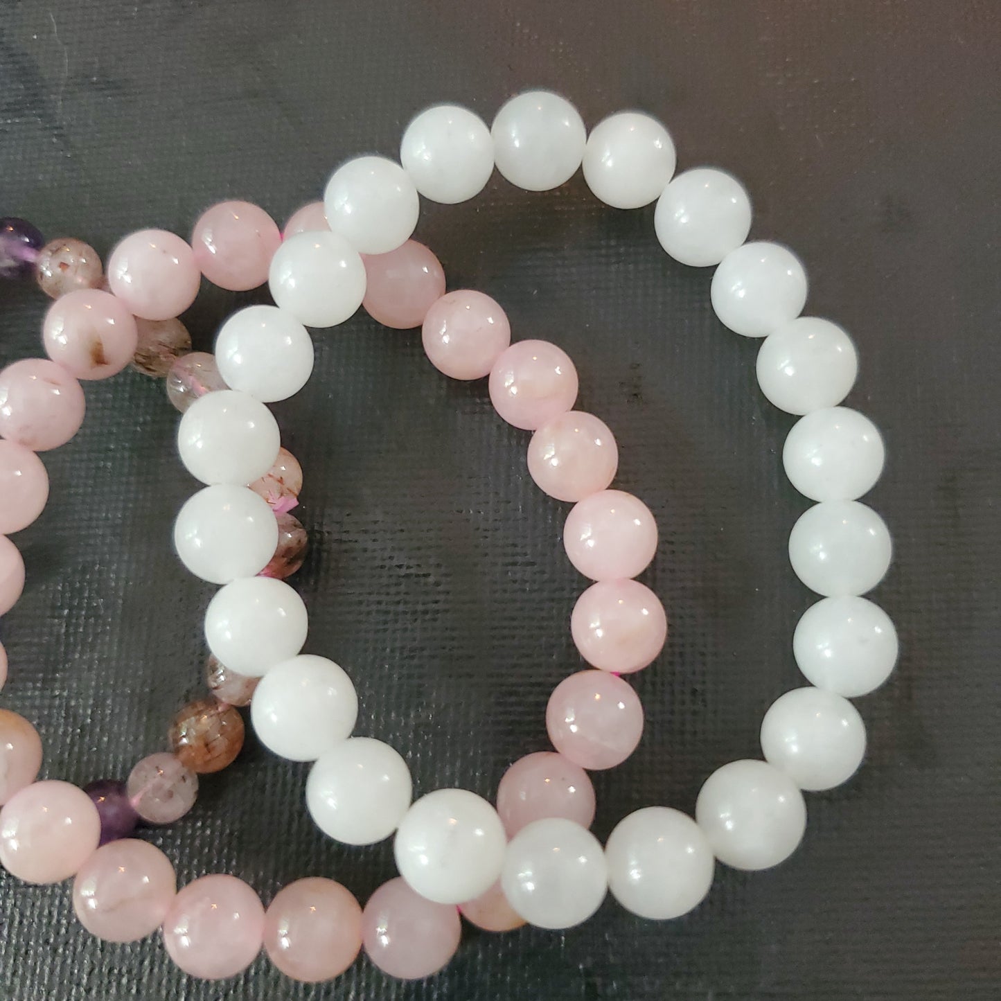 Barbie bracelet crystal stack