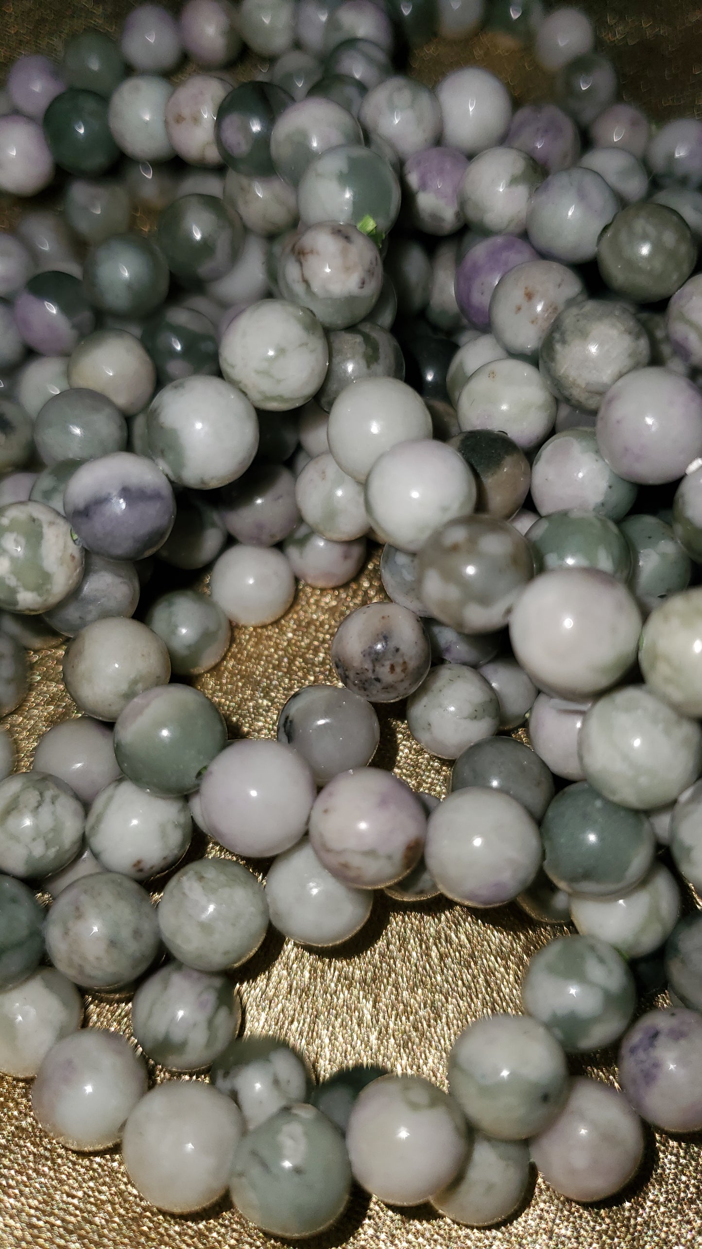 Lucky jade crystal beaded bracelet