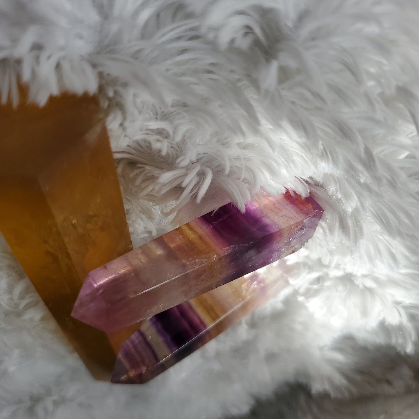 Three Fluorite towers