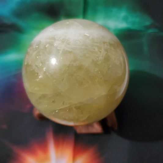 Citrine sphere