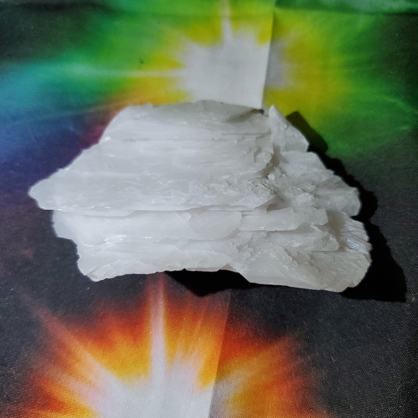 Rose calcite specimen