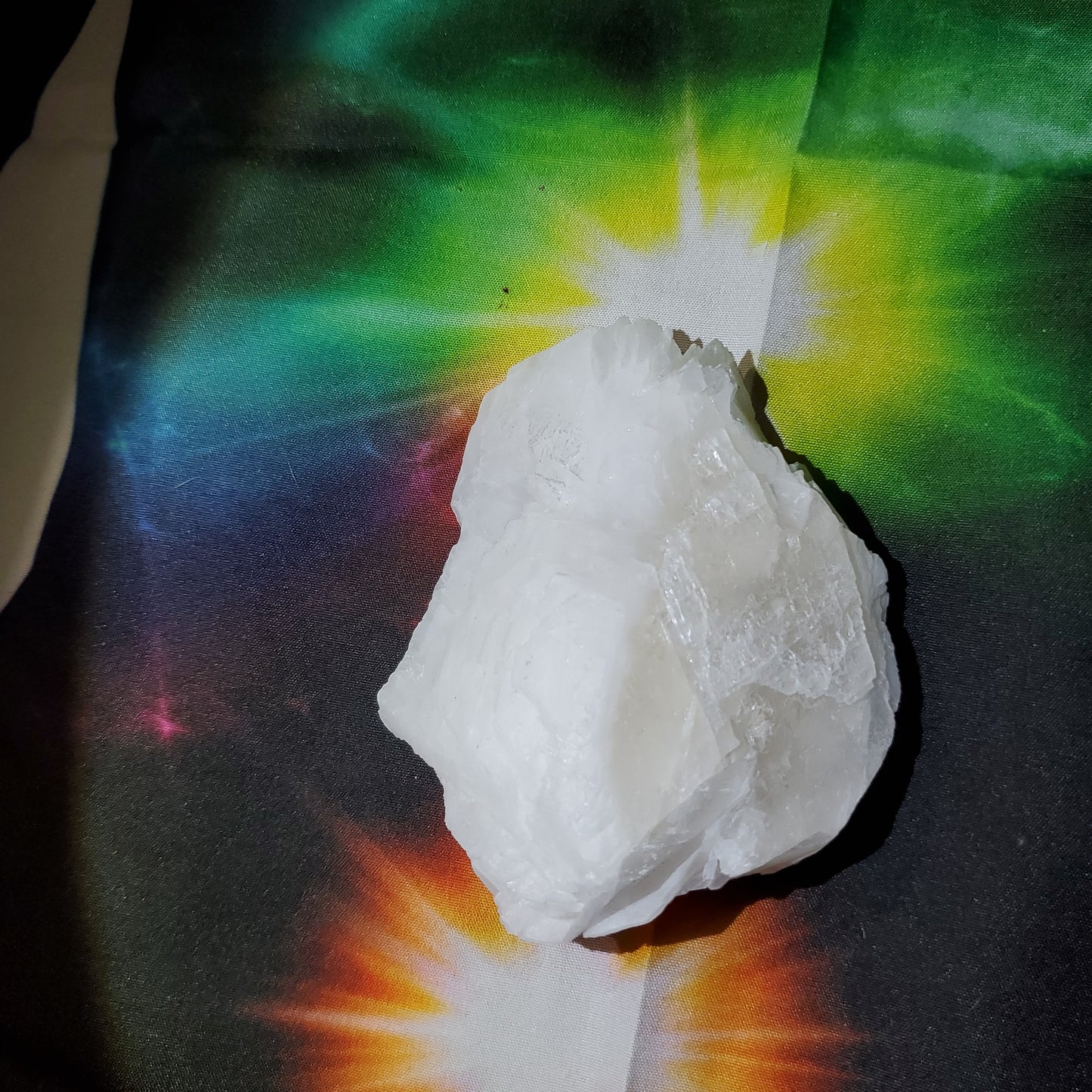 Rose calcite specimen