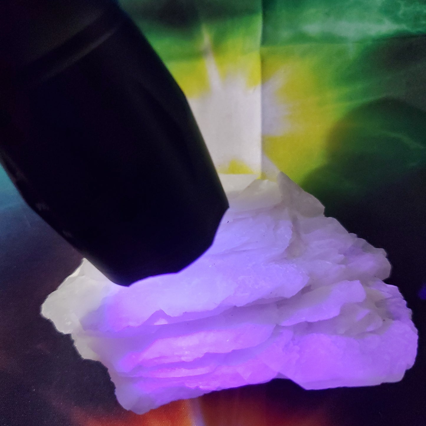 Rose calcite specimen