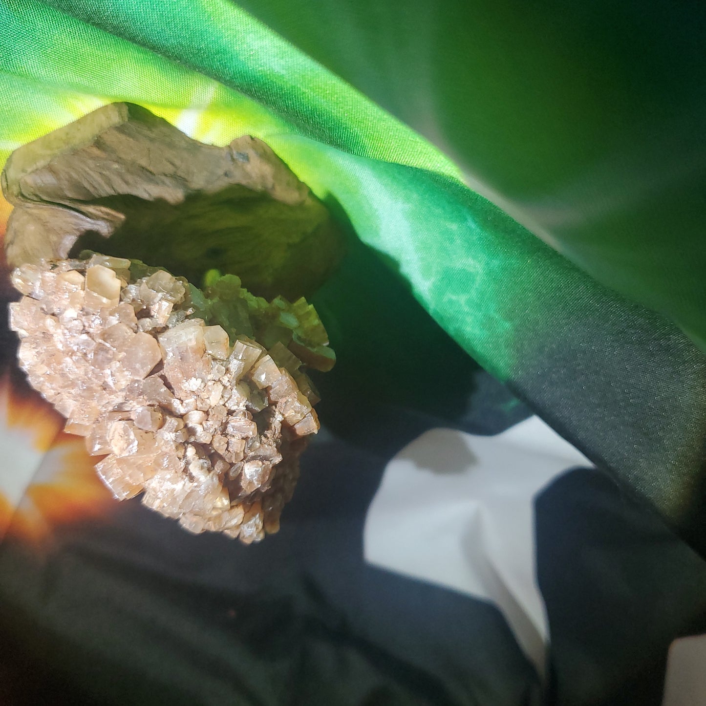 Aragonite cluster specimen