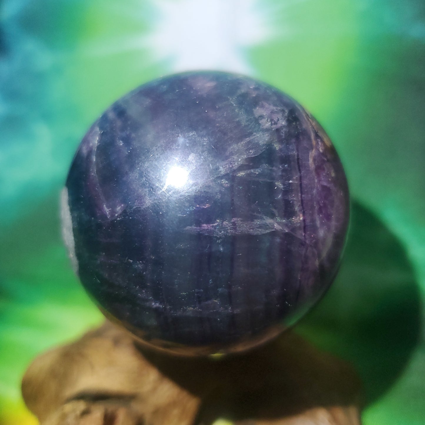 Fluorite root sphere