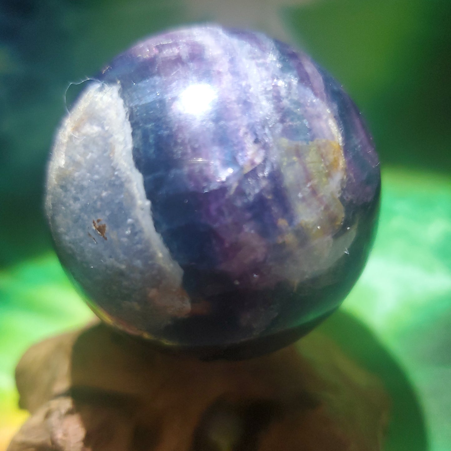 Fluorite root sphere