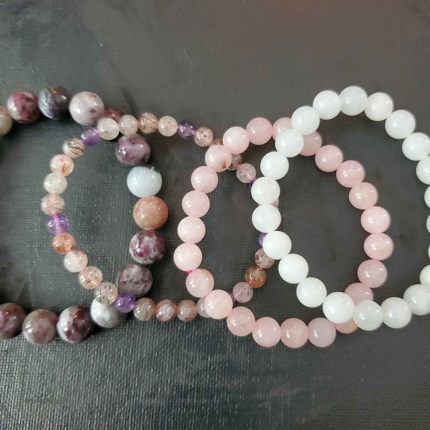 Barbie bracelet crystal stack