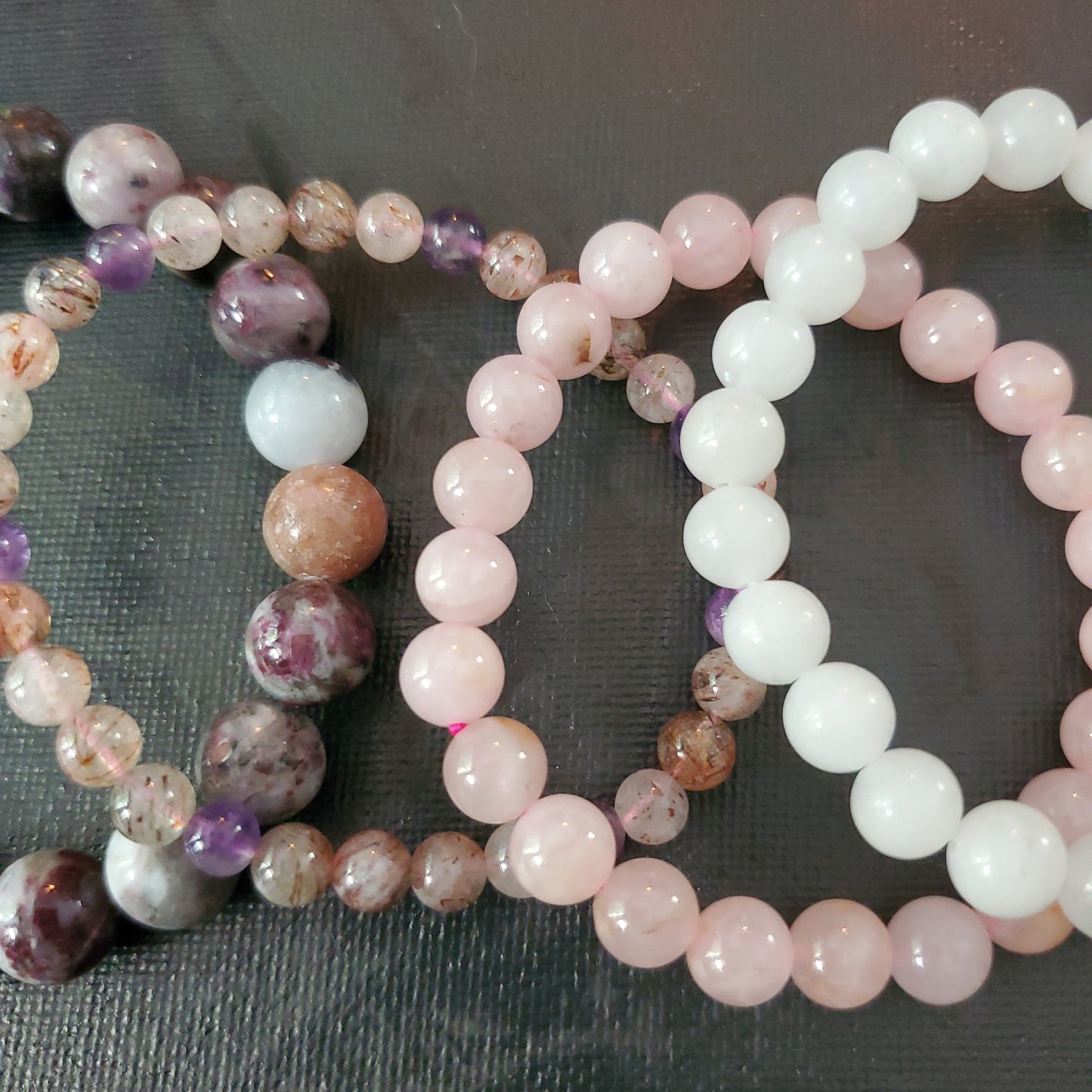 Barbie bracelet crystal stack