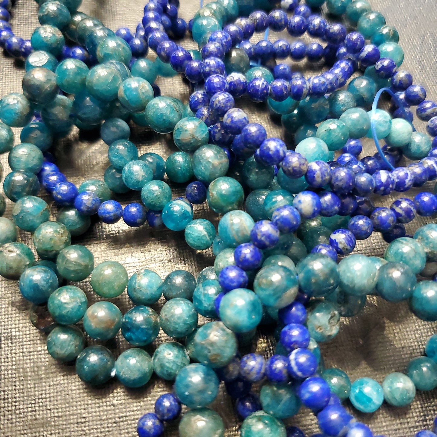 Blue wave crystal stack