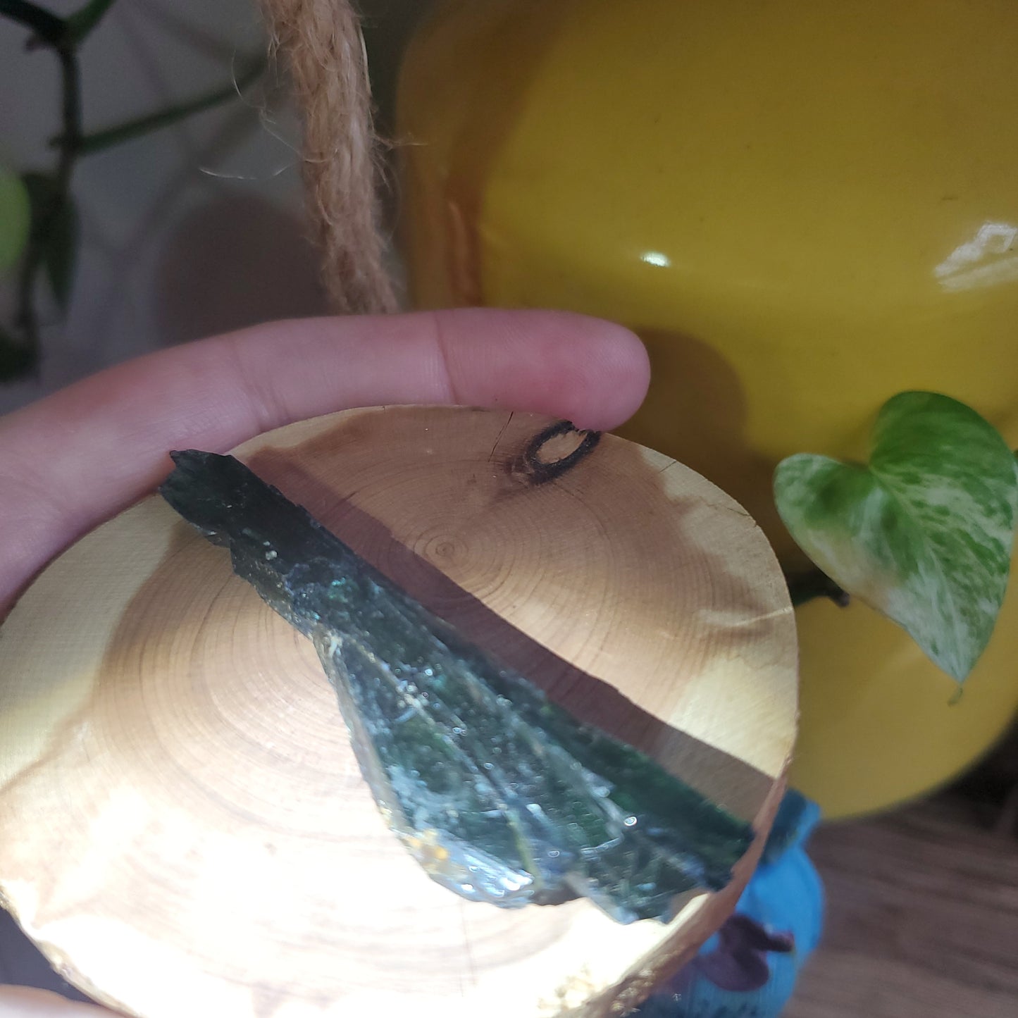 Vivianite helps digestion, trauma, is an anti-inflammatory and brings energy