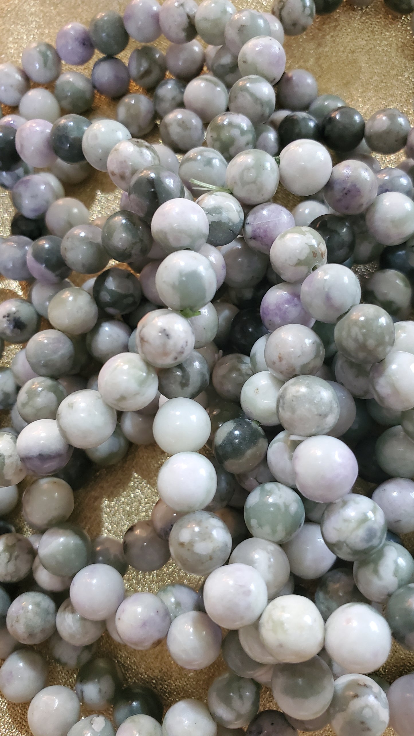 Lucky jade crystal beaded bracelet