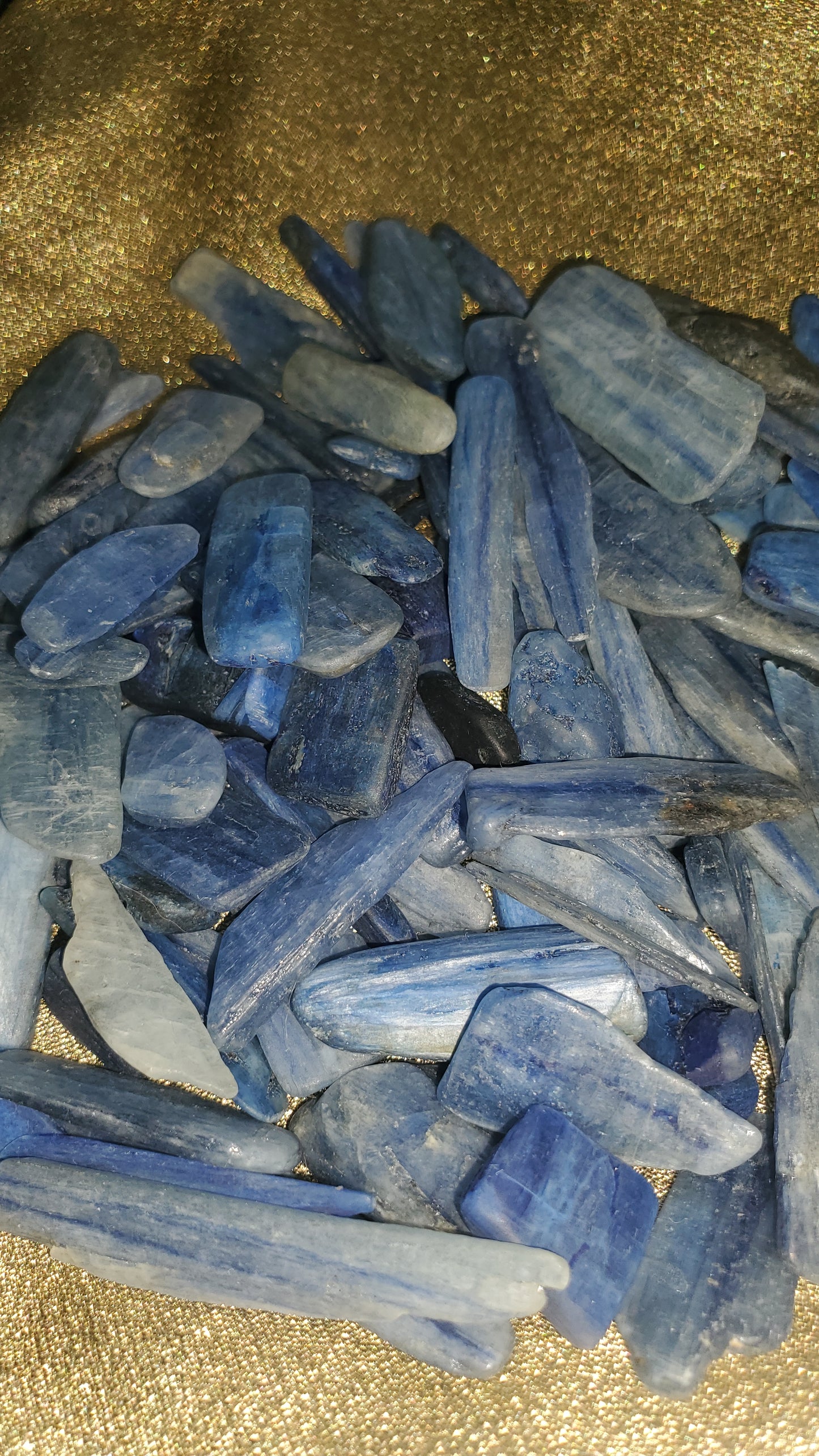 Kyanite crystal pieces 5 in bundle