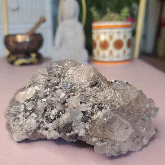 Apophyllite cluster specimen