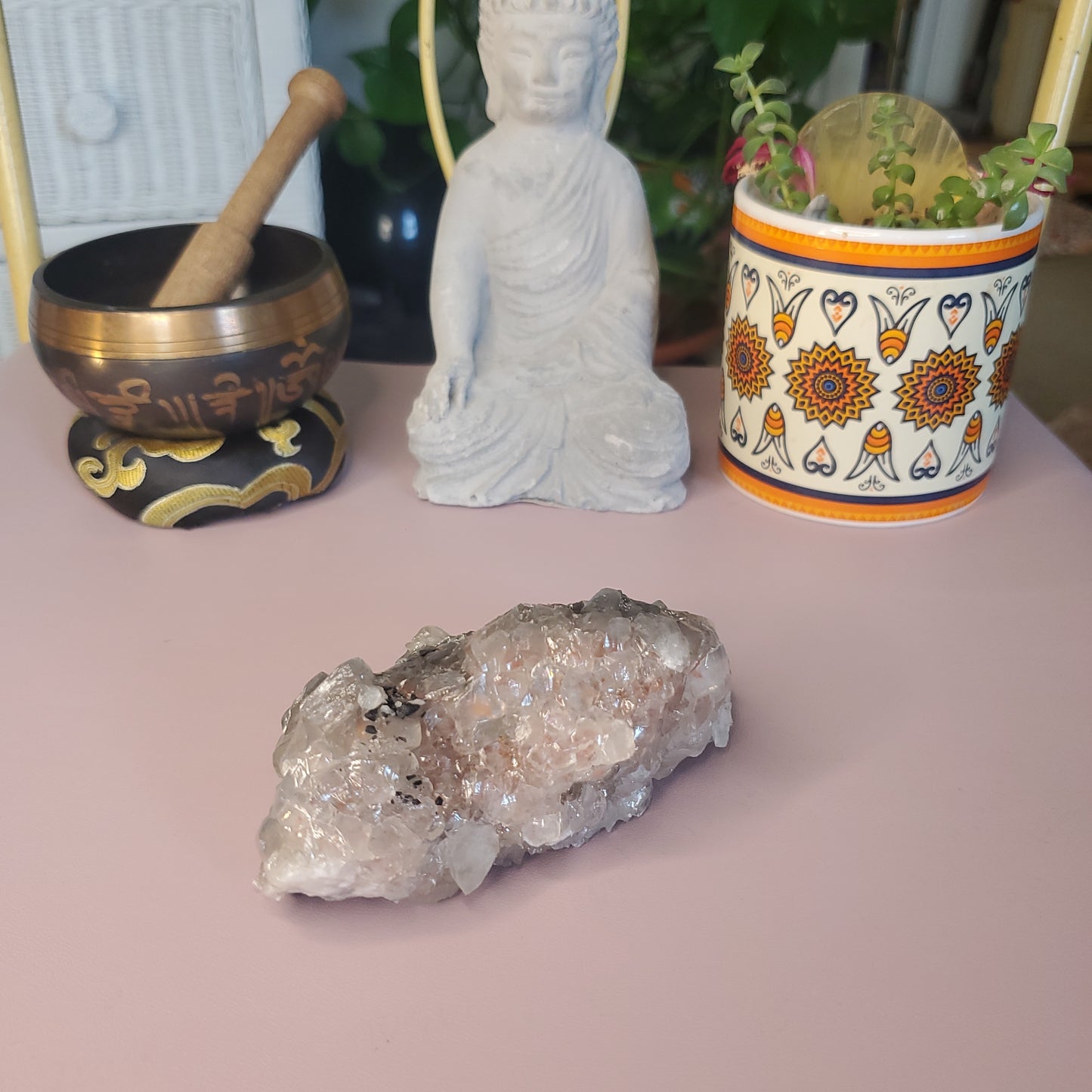 Apophyllite cluster specimen