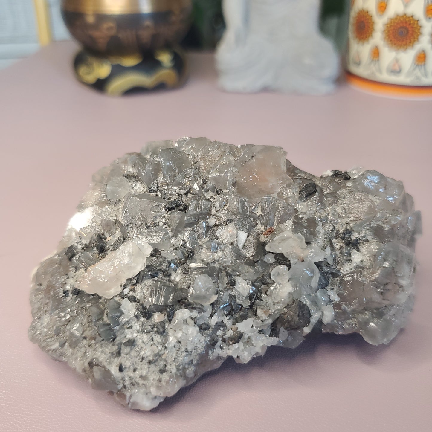 Apophyllite cluster specimen